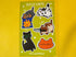 Silly Cats Vinyl Sticker Sheet