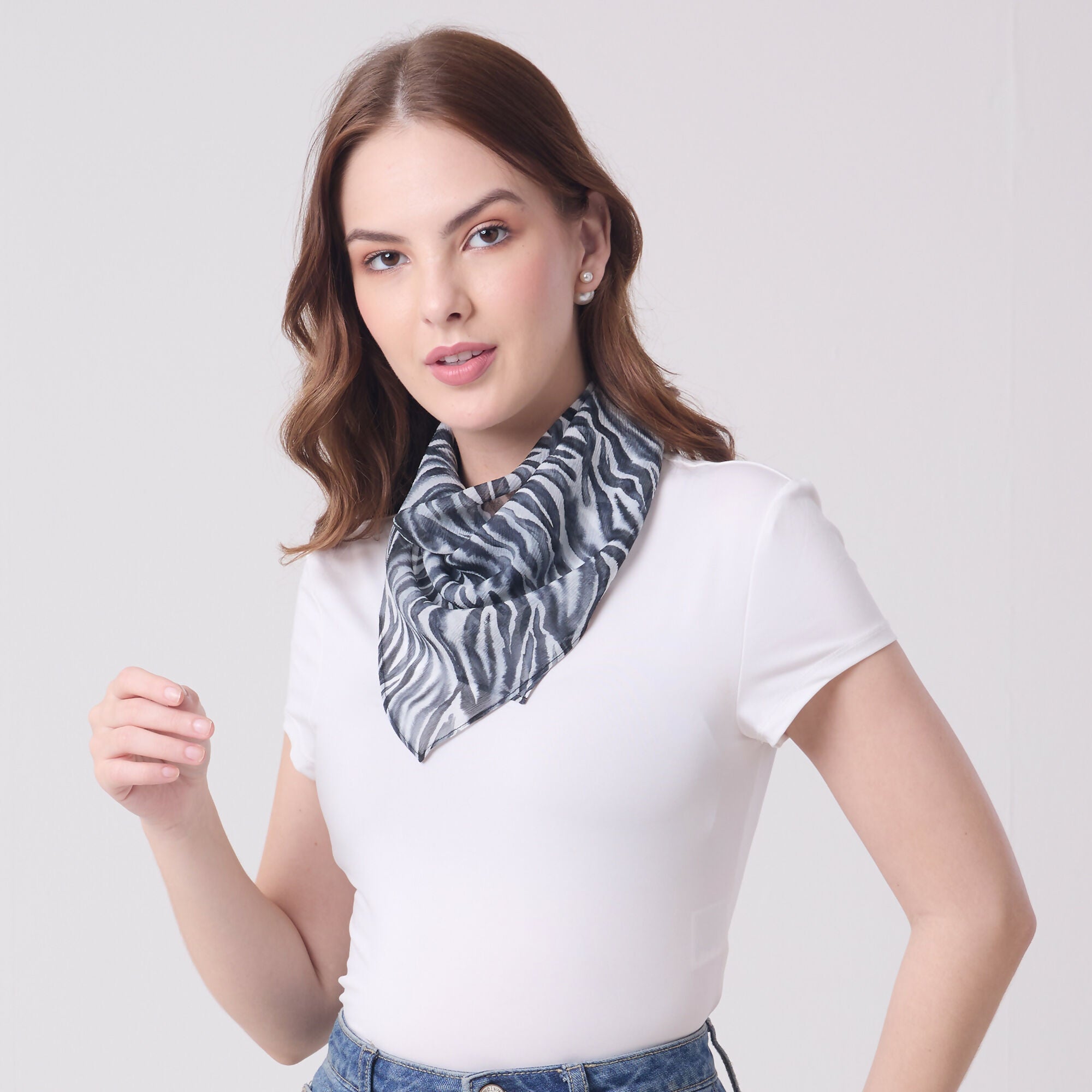 Chiffon Silk Neckerchief - Various Designs