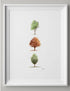 Watercolour Tree Series Print
