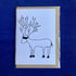 Reindeer Card – Pen And Ink Design