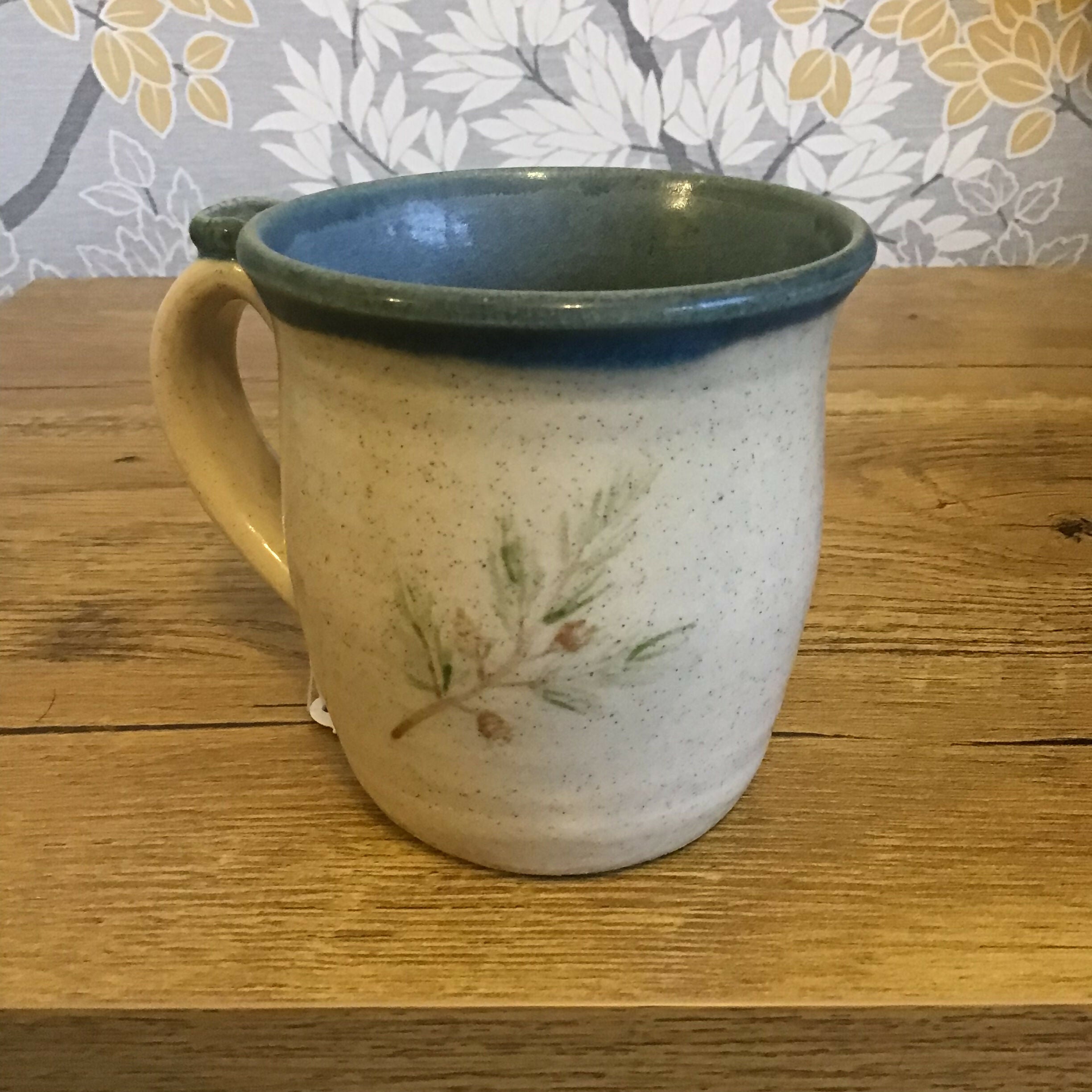Handpainted Large Fox Mug