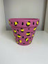Pink Leopard Pot