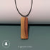 Natural Grain Wood Pendant