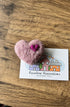 Felted Heart Magnet