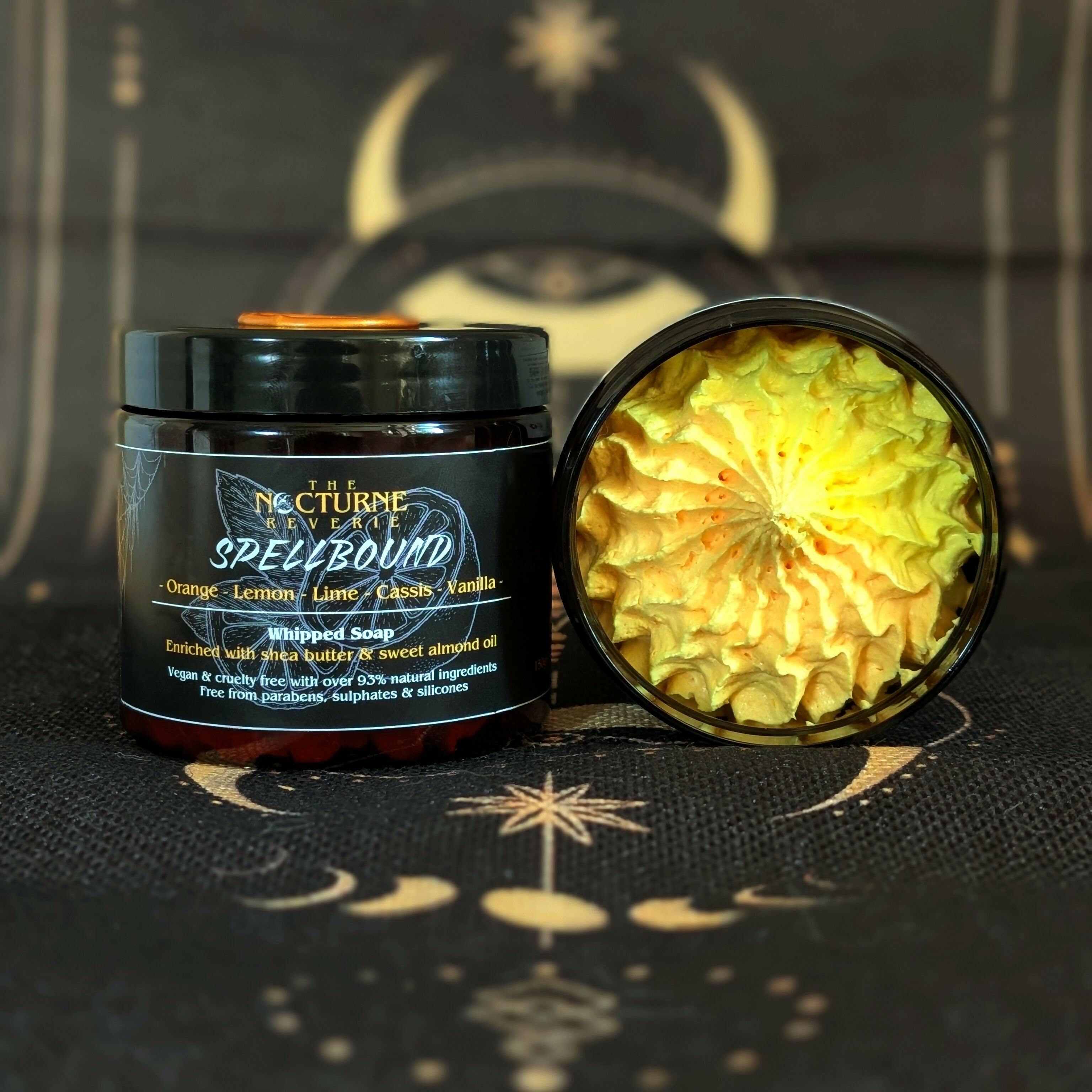Orange, Lemon, Lime, Blackcurrant & Vanilla Whipped Soap