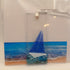 Fused Glass Boat Card