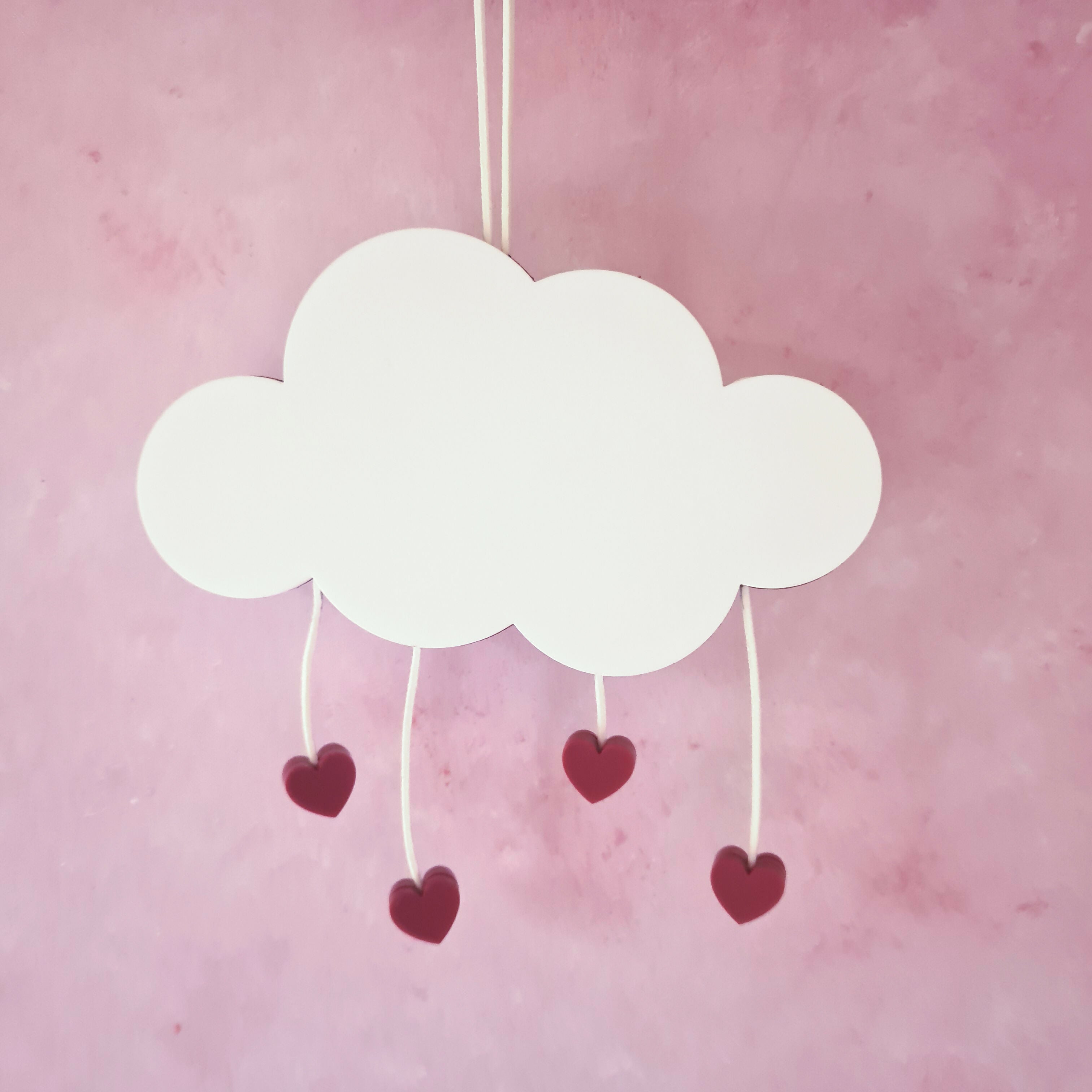 Shower in Love Cloud Decoration