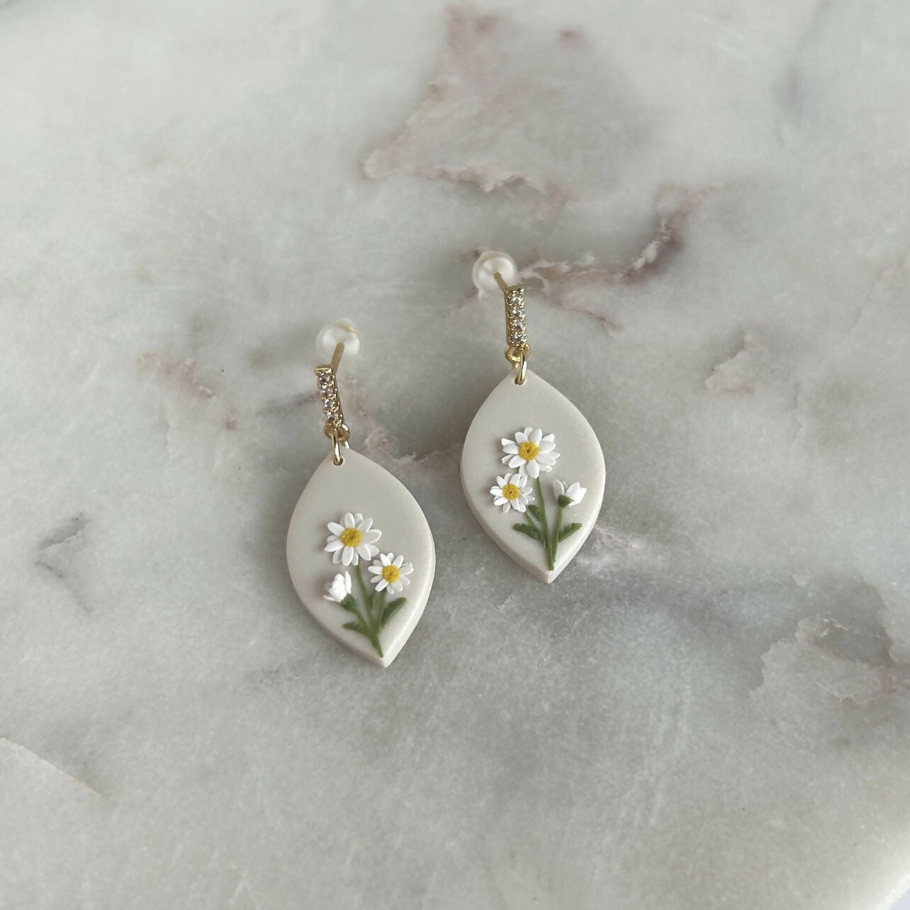 Daisy Flower Earrings