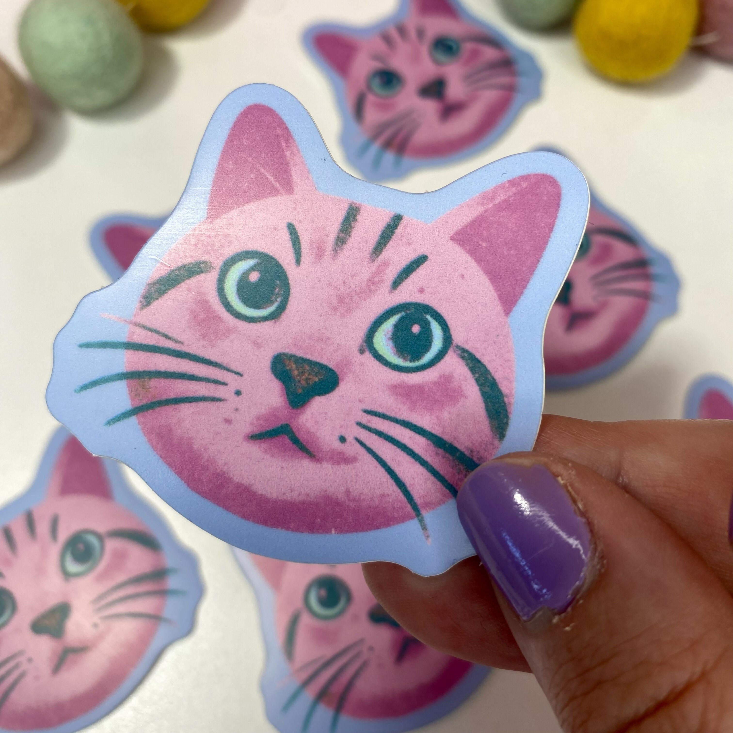 Die-Cut Sticker - Alfie The Cat