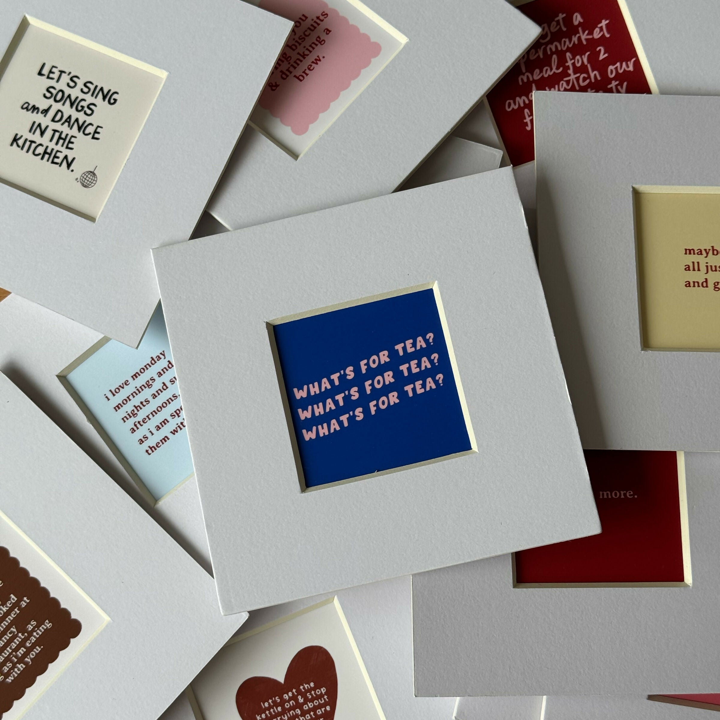 What's For Tea? Mini Print