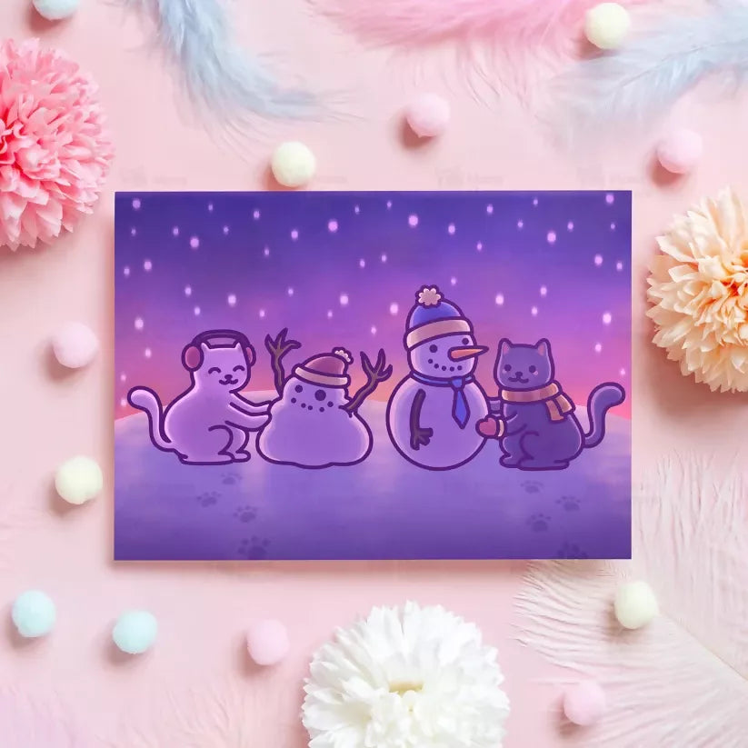 Cat Christmas Cards - Collection