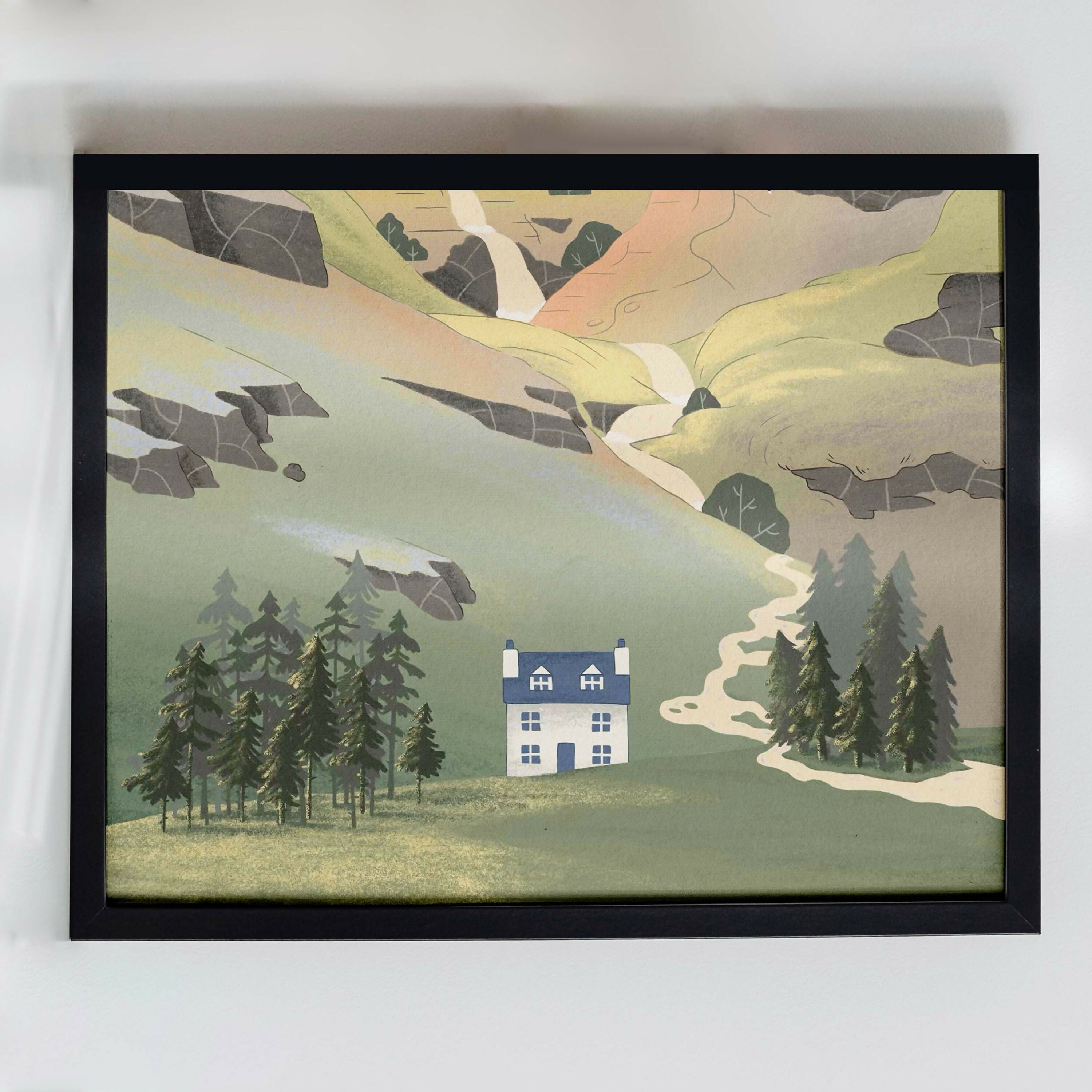 Scotland House - A4 Print