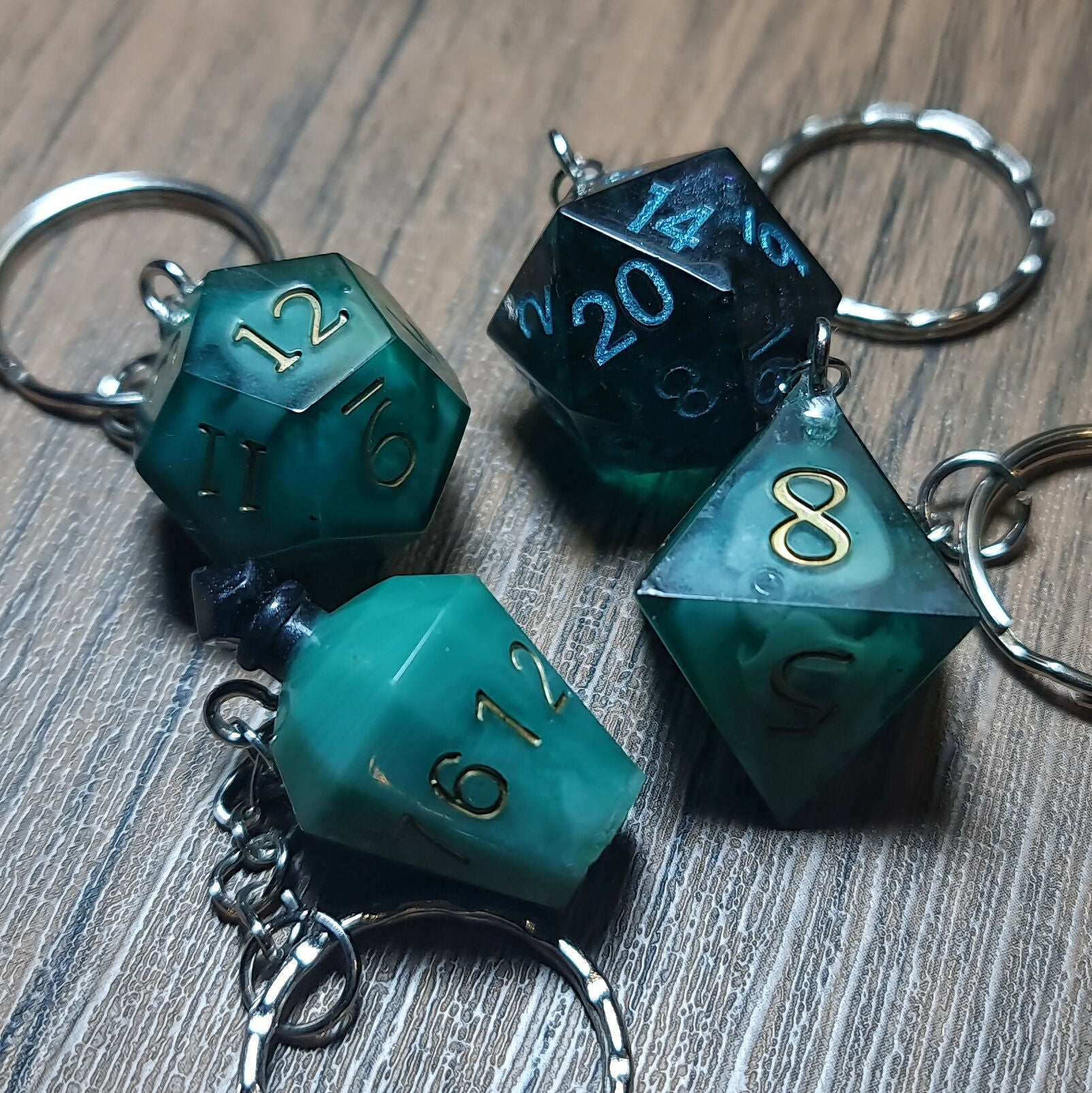 Dice Keychains
