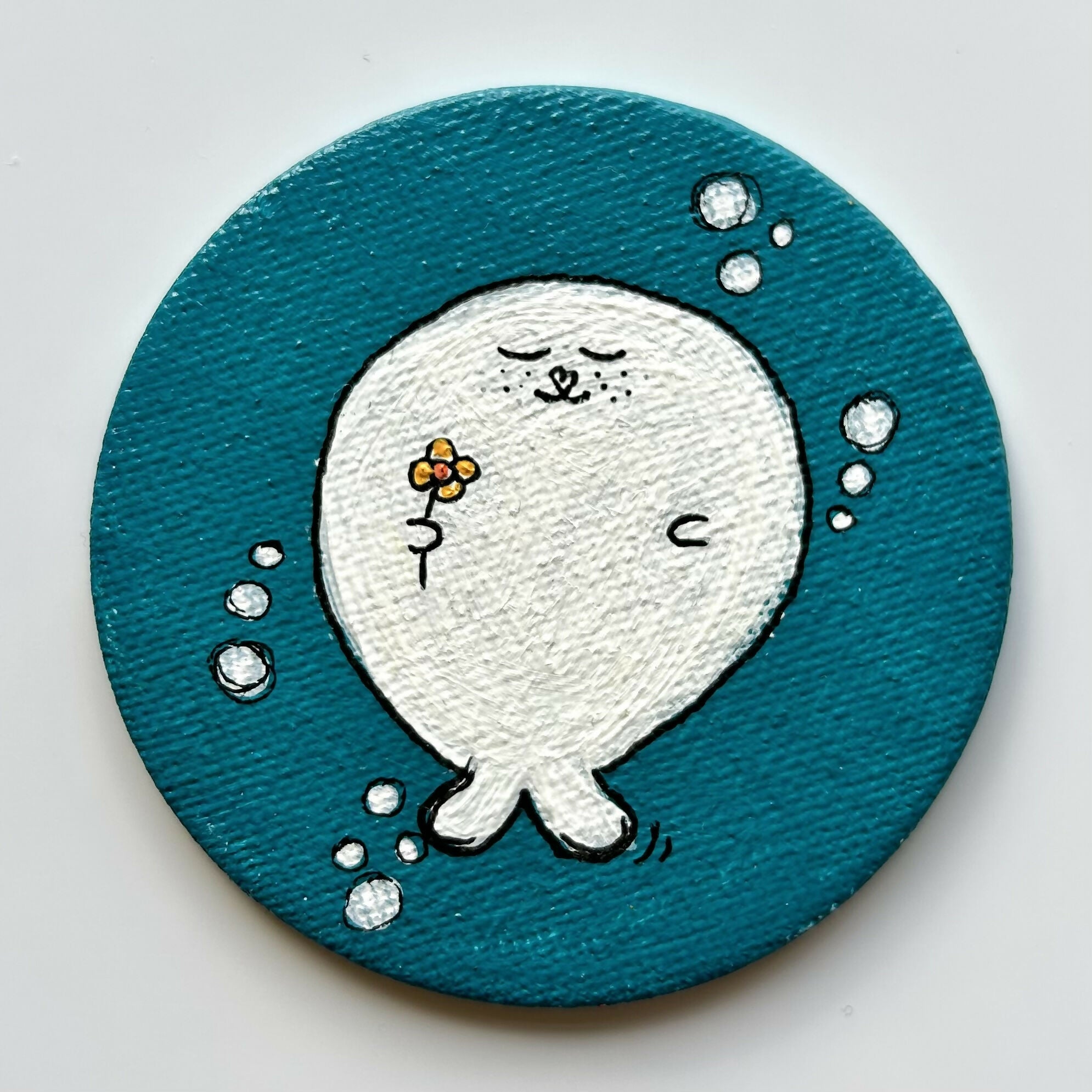 Seal Magnet Original Artwork