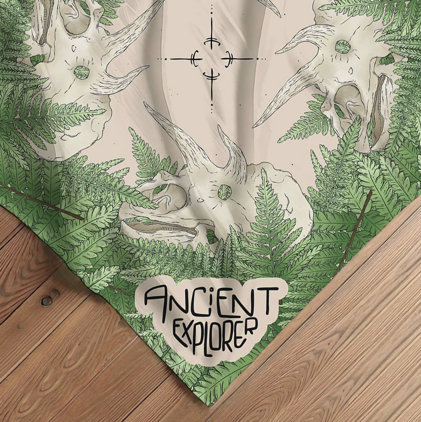 Ancient Explorer Pet Bandana