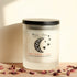 Pink Pepper + Rose Soy Wax Candle In A Frosted Glass Jar