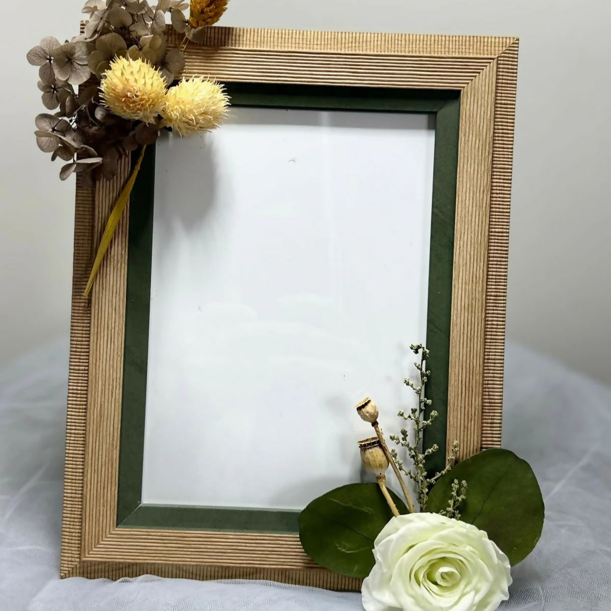Preserved Flower Photo Frame