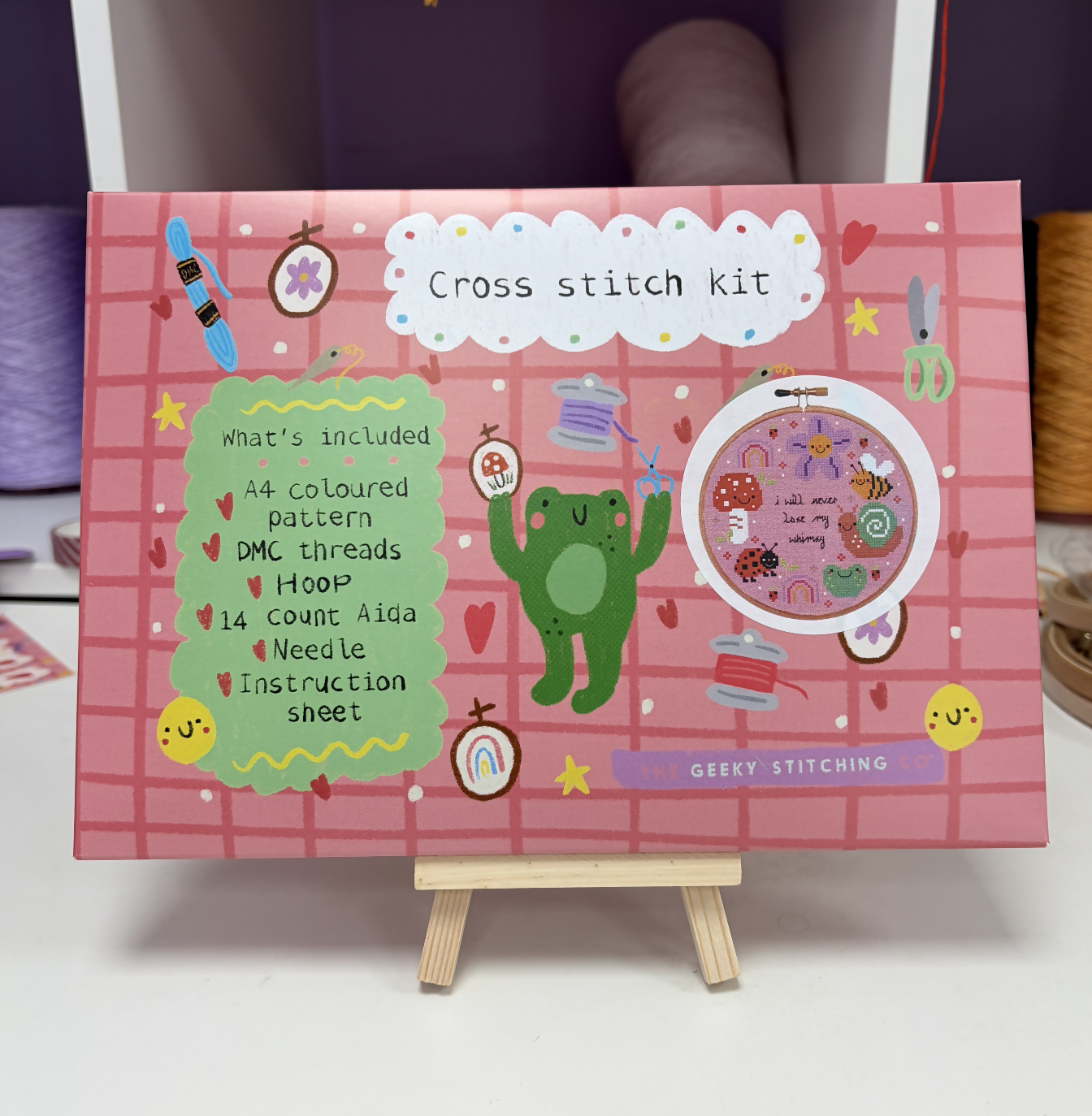 I Will Never Lose My Whimsy *Cross Stitch Kit*