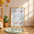 Stay Weird Blue White Checkerboard Print