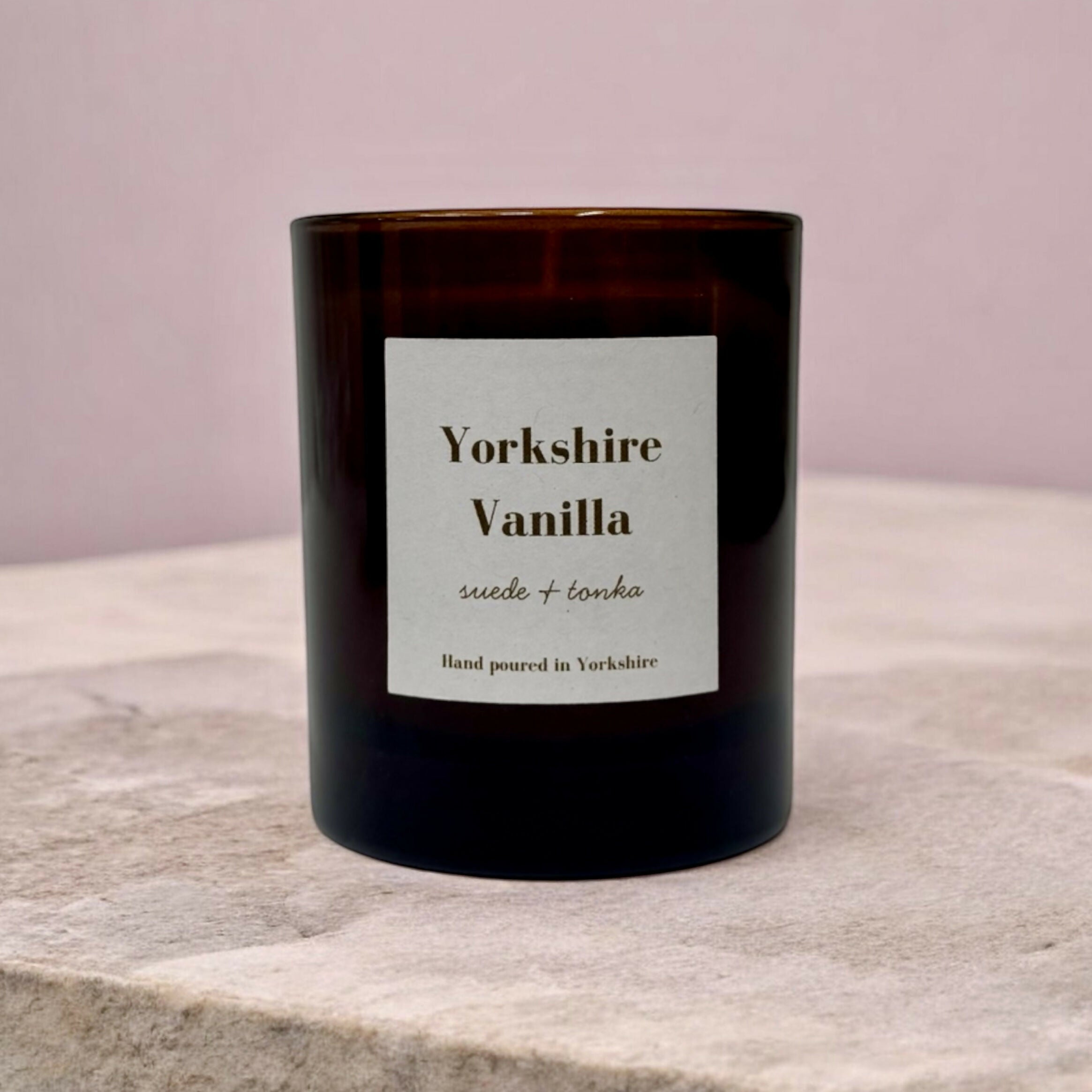 Yorkshire Vanilla - Suede and Tonka Scented Candle - 160g