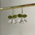 Micro Crochet Lily of the Valley Drop and Dangle Earrings