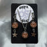 Leopard Print Necklace & Earrings Set