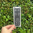 Lino Printed Bookmark - Curled Up