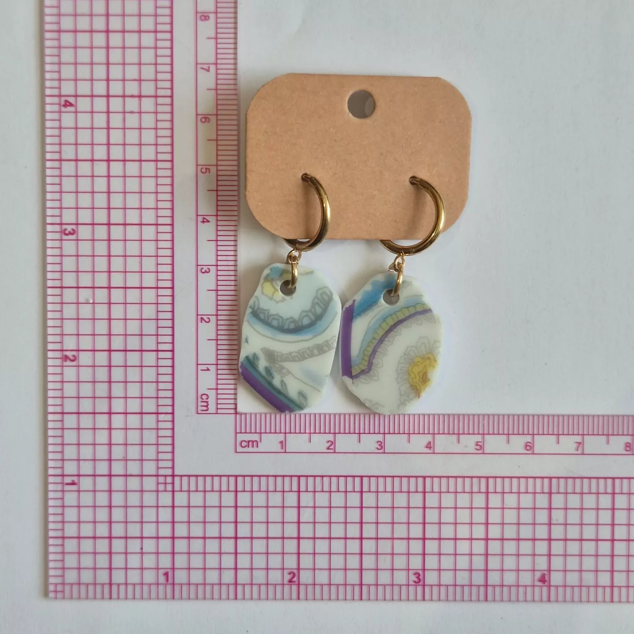 Recycled Ceramic Earring