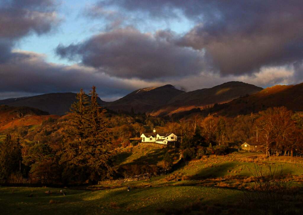 Lake district at Golden hour - A4/A3