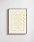 New Parent Manifesto A5 Art Print