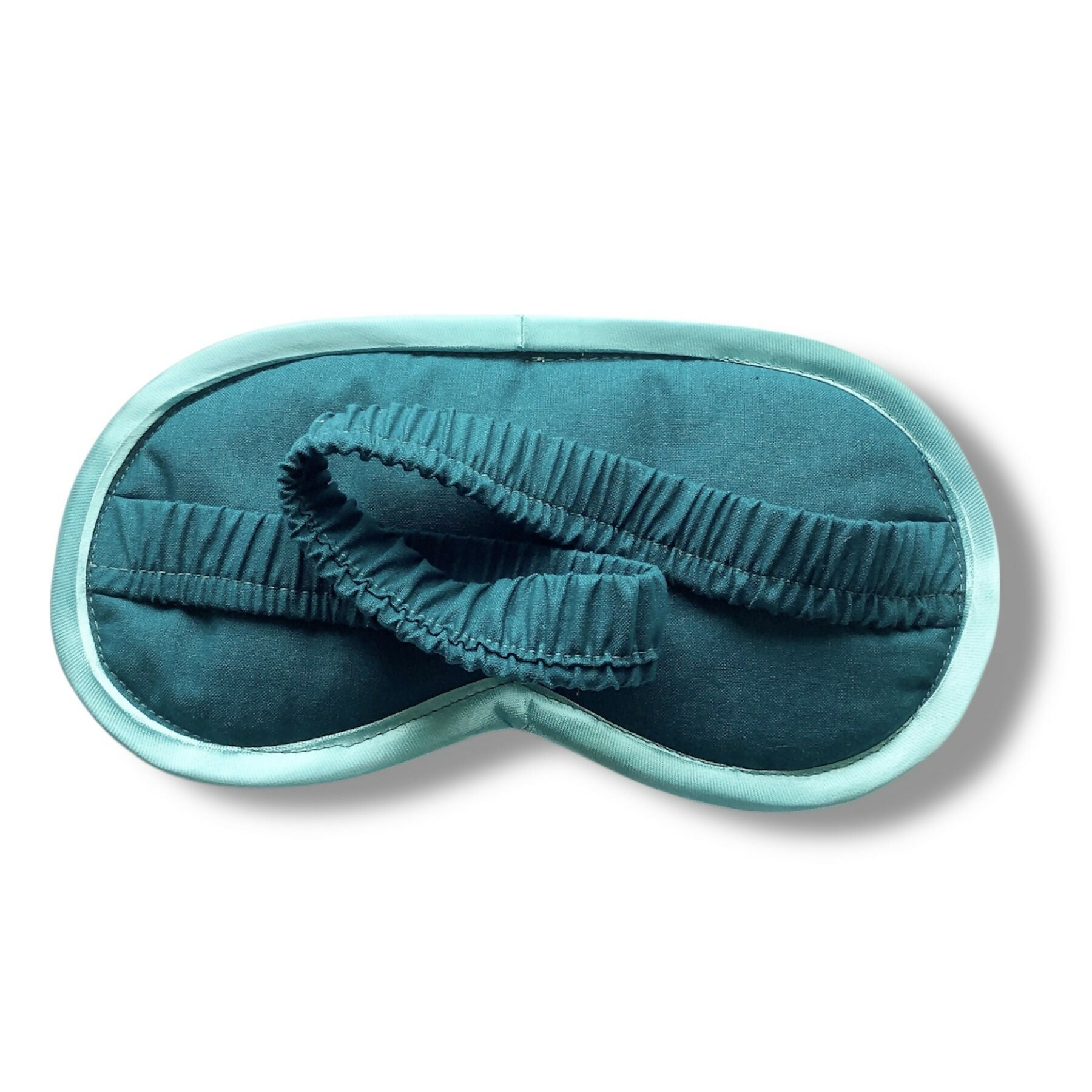 Blue Love Hearts Velvet Lavender Eye Mask
