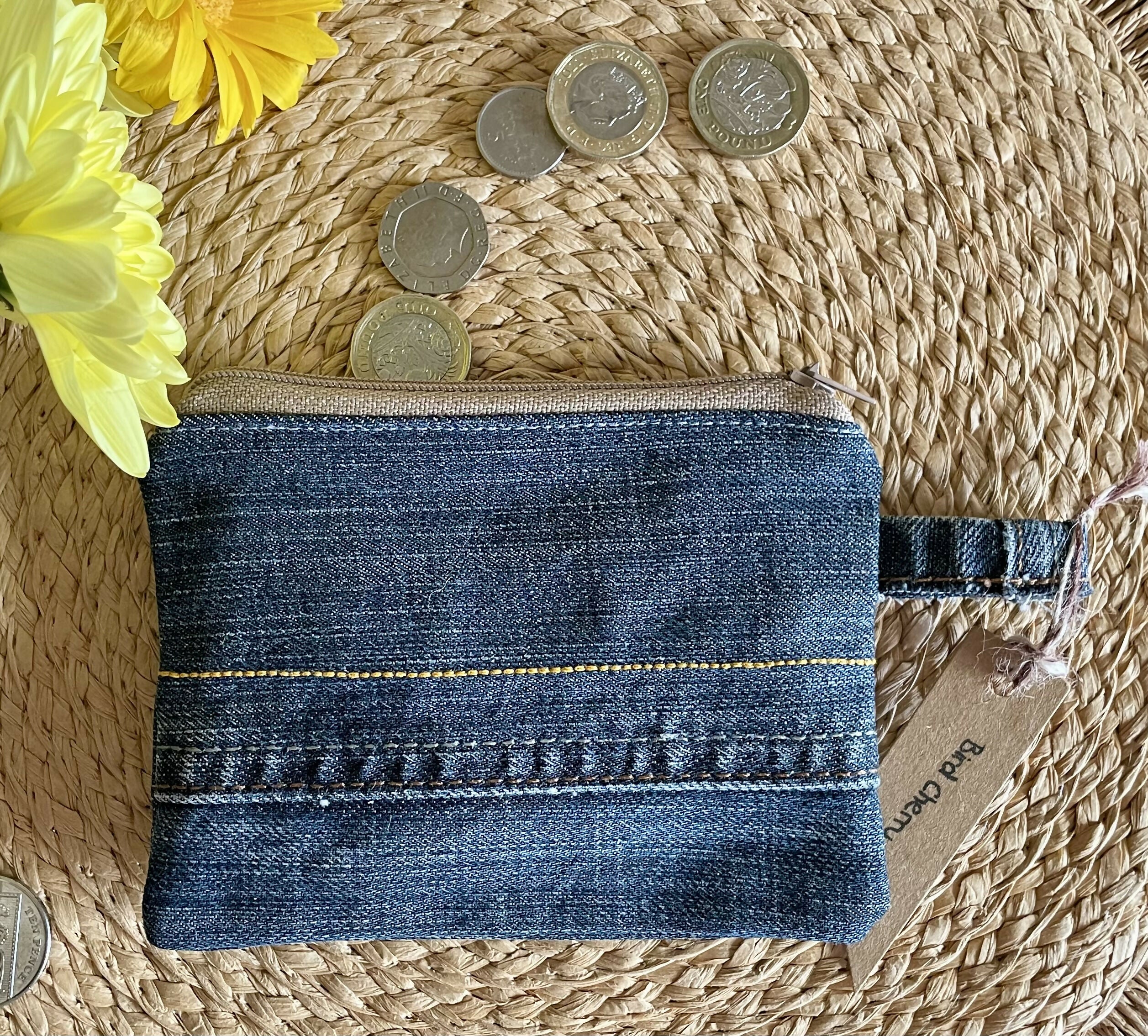 Upcycled Denim Purse.