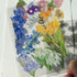A6 transparent waterproof iridescent wildlife sticker sheet