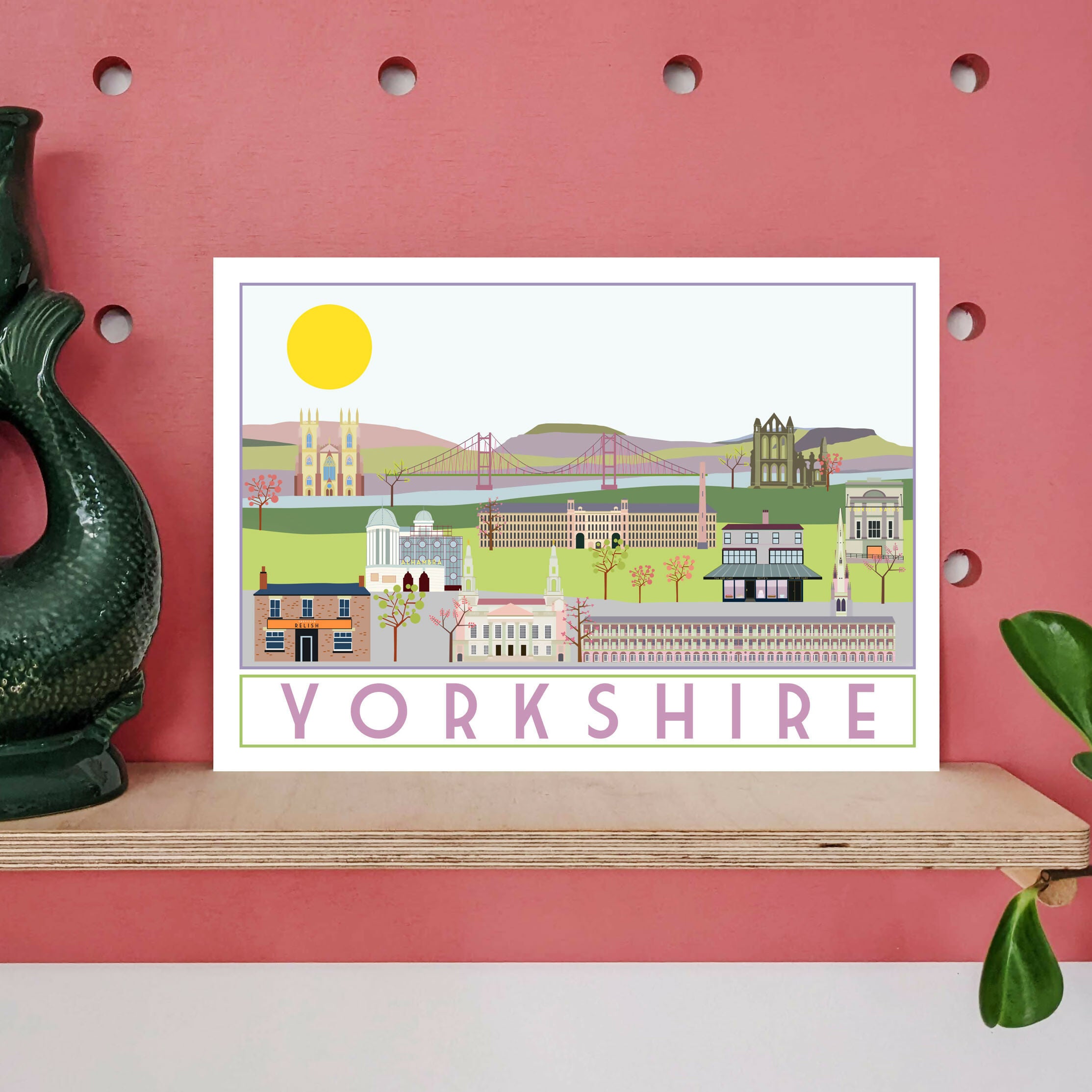 Yorkshire II Travel Poster