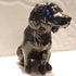 Ceramic Black Cocker Spaniel dog sculpture