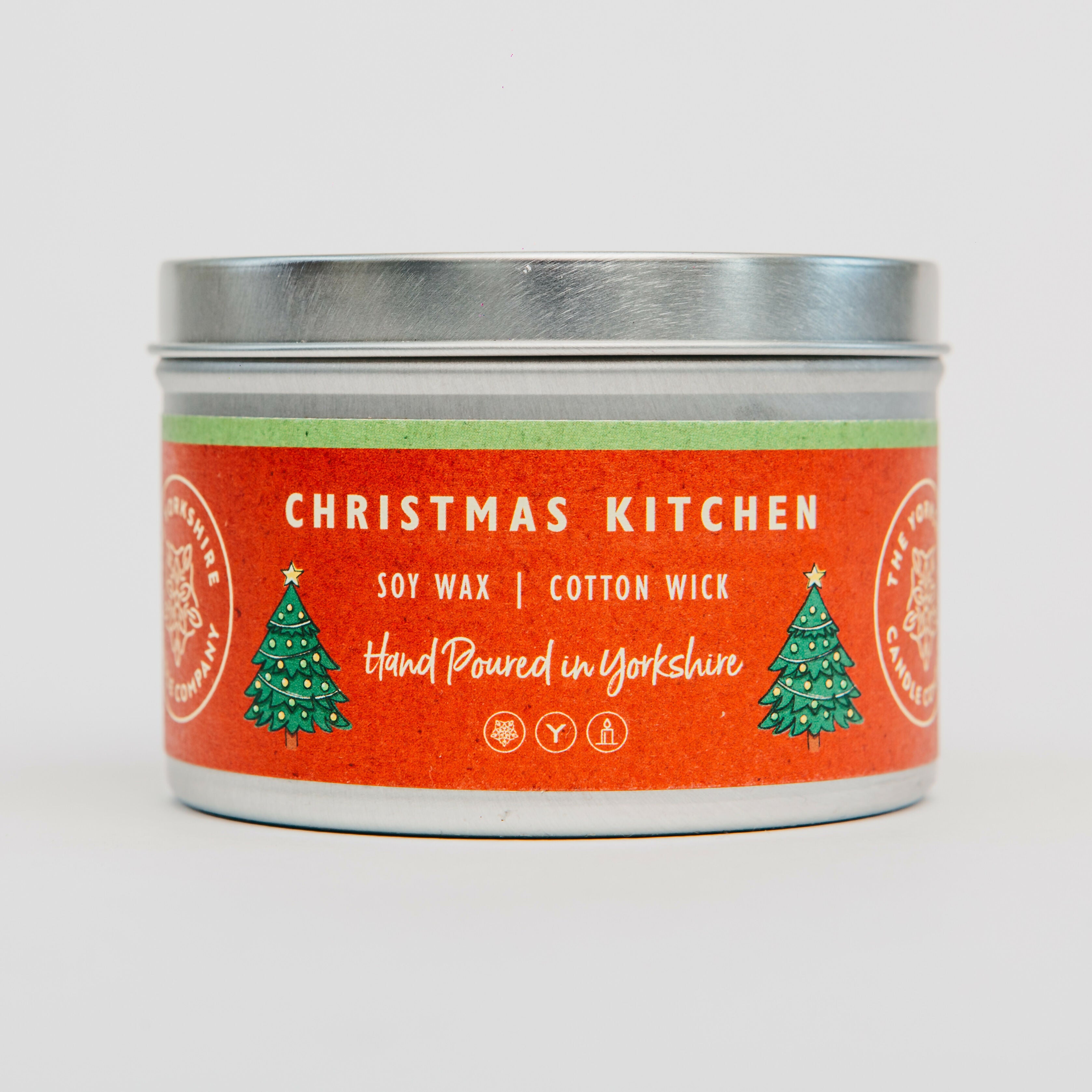 Christmas Kitchen Large Tin Candle - 250ml