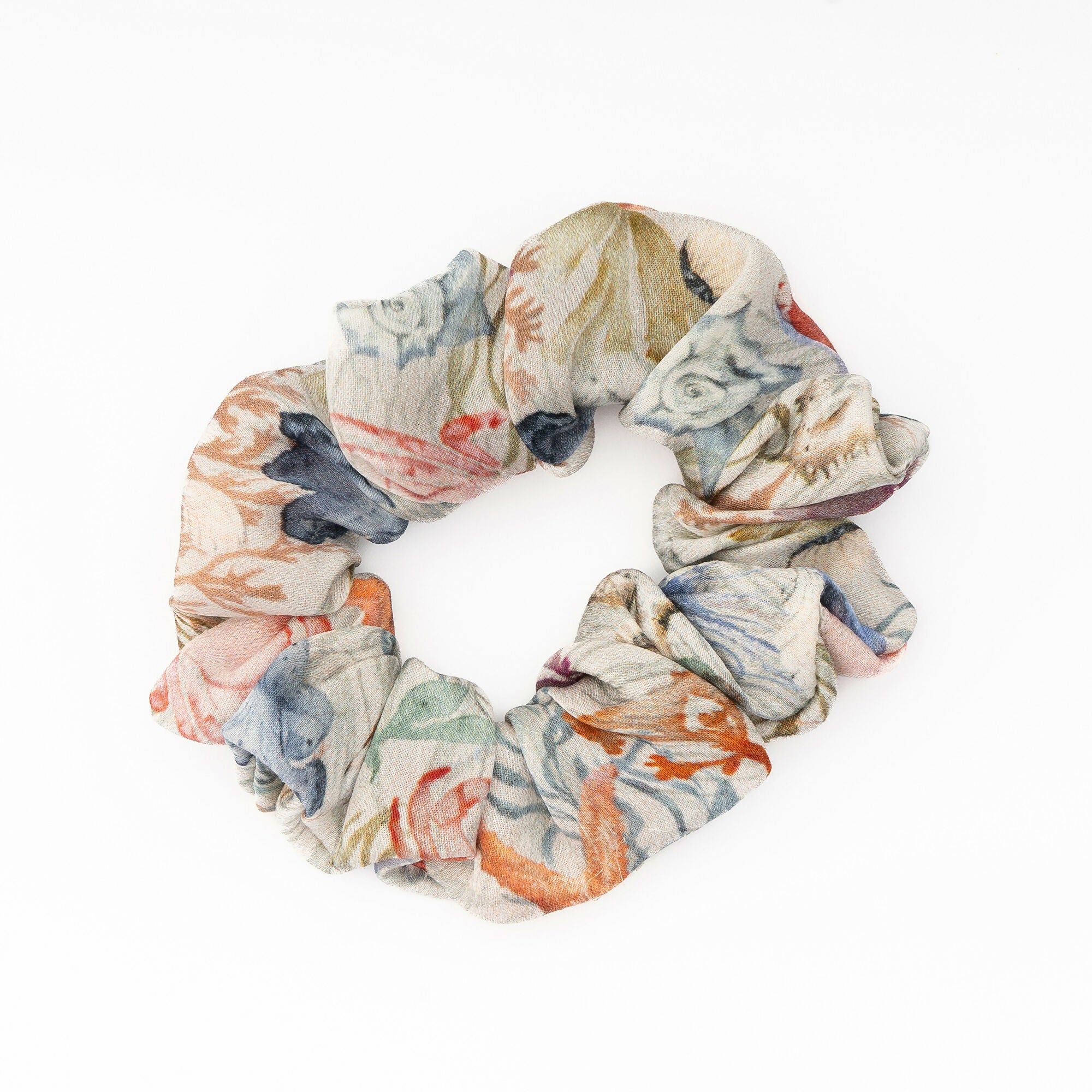 Silk Small Scrunchie - Various Designs