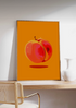Peach Art Print