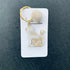 Handcrafted Resin Cat Keyring, Bag Charm with Pom Pom