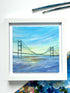 Humber Morning Light - Framed Original Painting