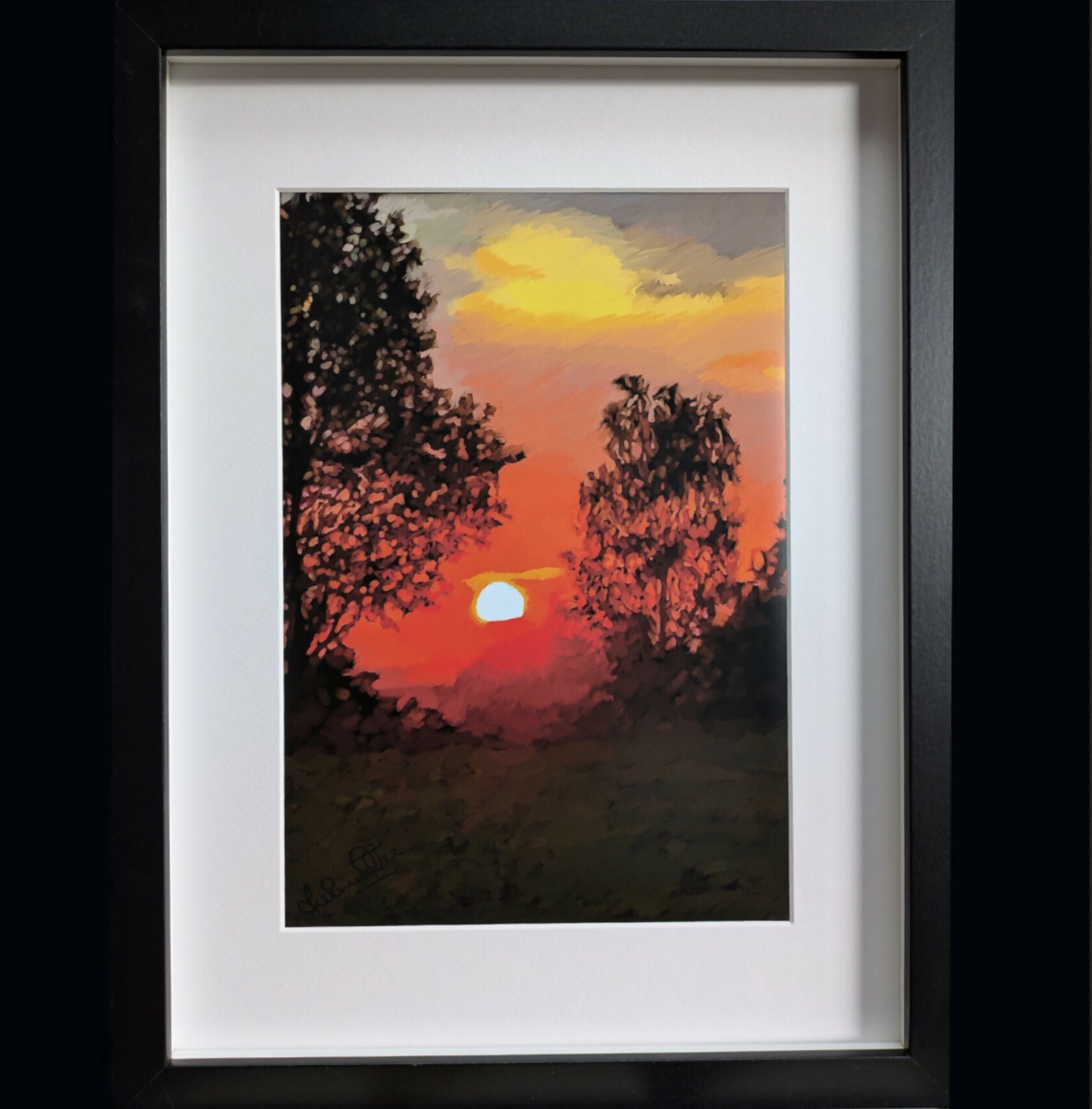 Summer Solstice in LS12 Framed Print 40cm x 30cm