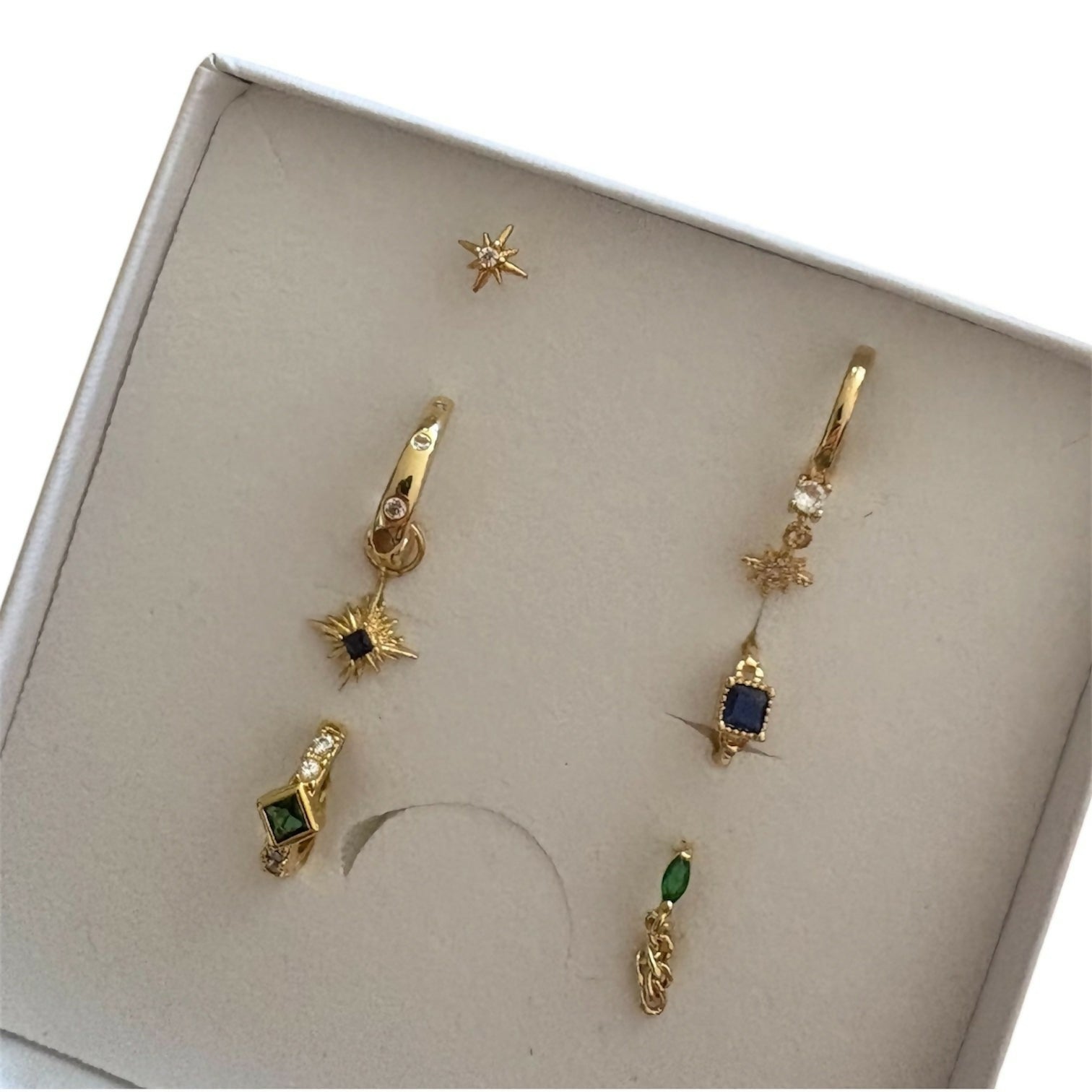 Mismatch Earring Stack