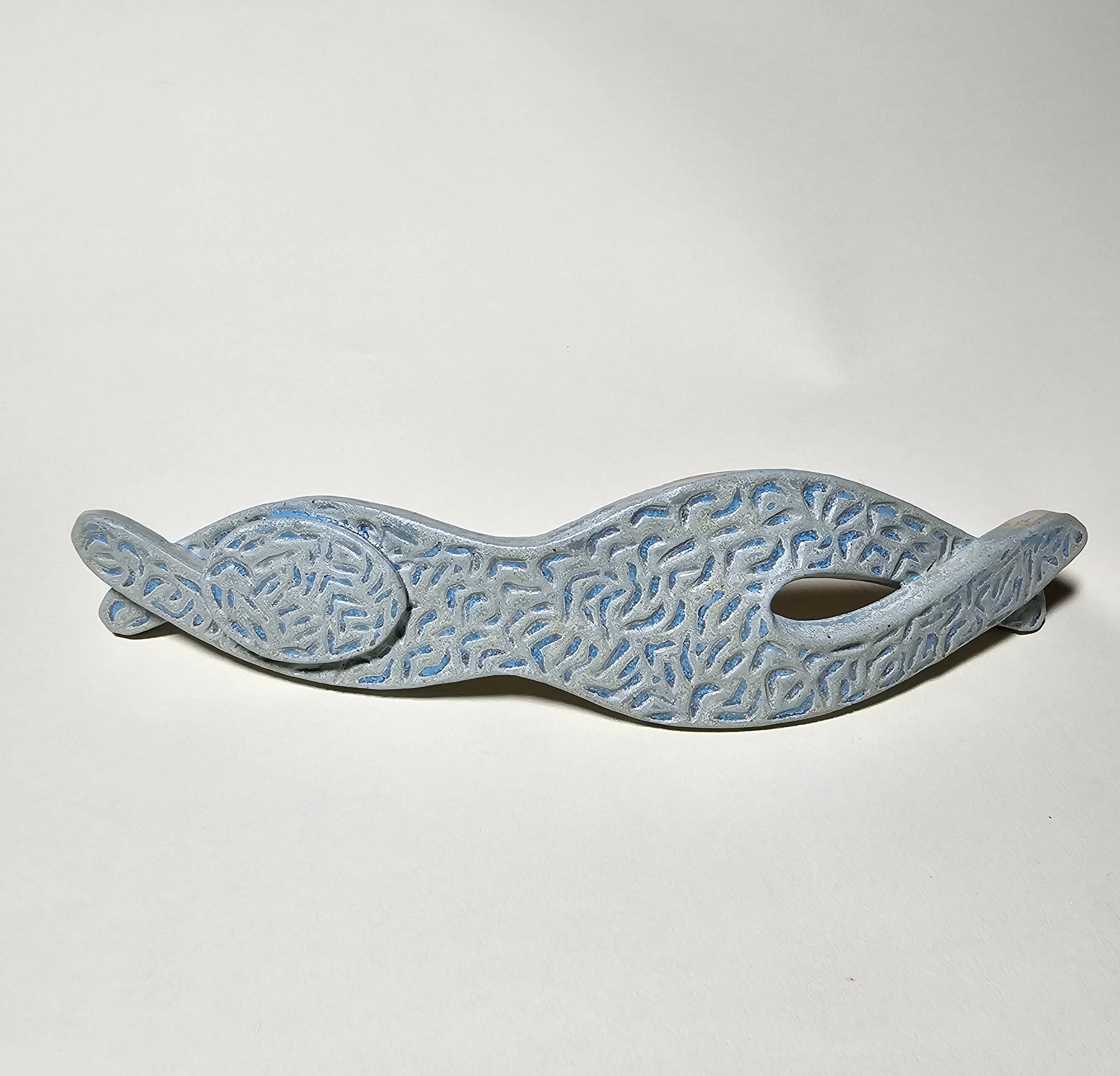 Pale Green Diver Sculpture