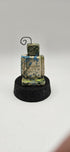 QUIKRY CERAMIC 'MINIBOTS' IN A GLASS CLOCHE