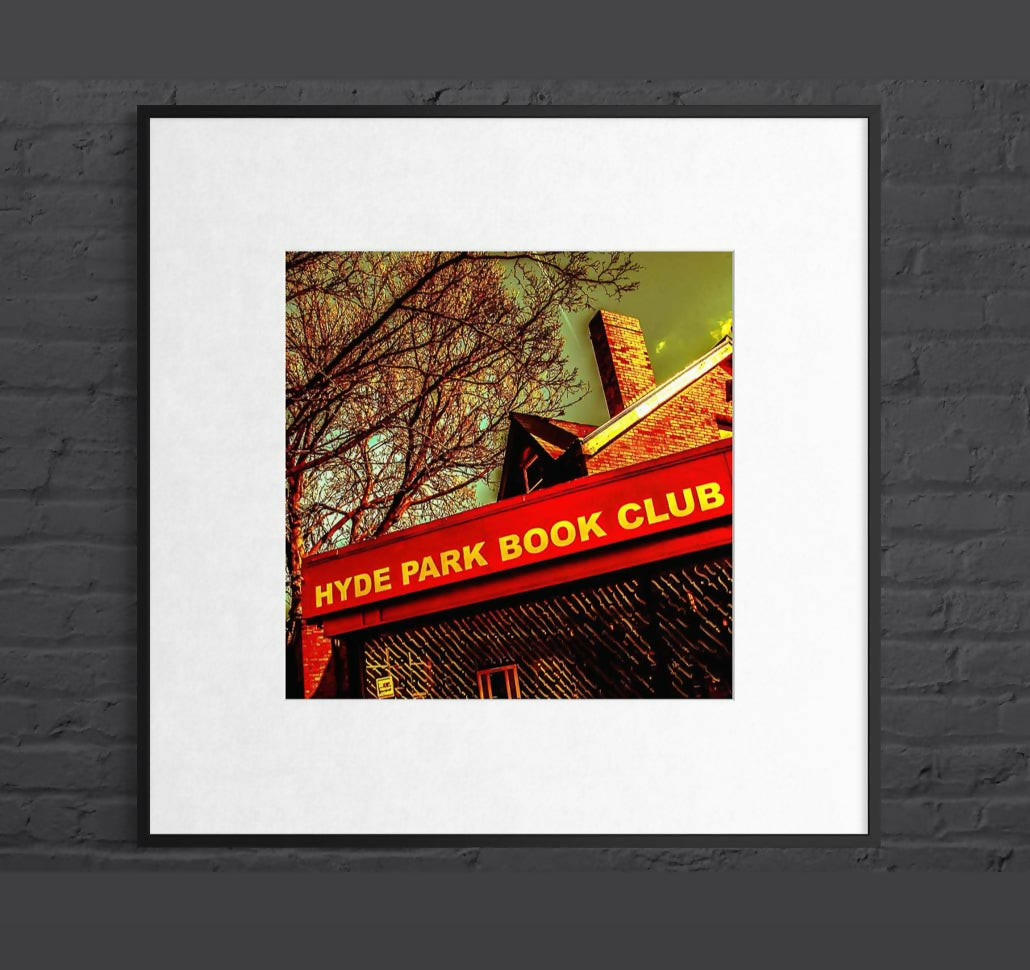 Hyde Park Book Club, Mounted Photographic Print