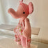 Felt Elephant in Pink Dungarees