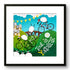 Tour de Yorkshear - 20” Framed Limited Edition Print