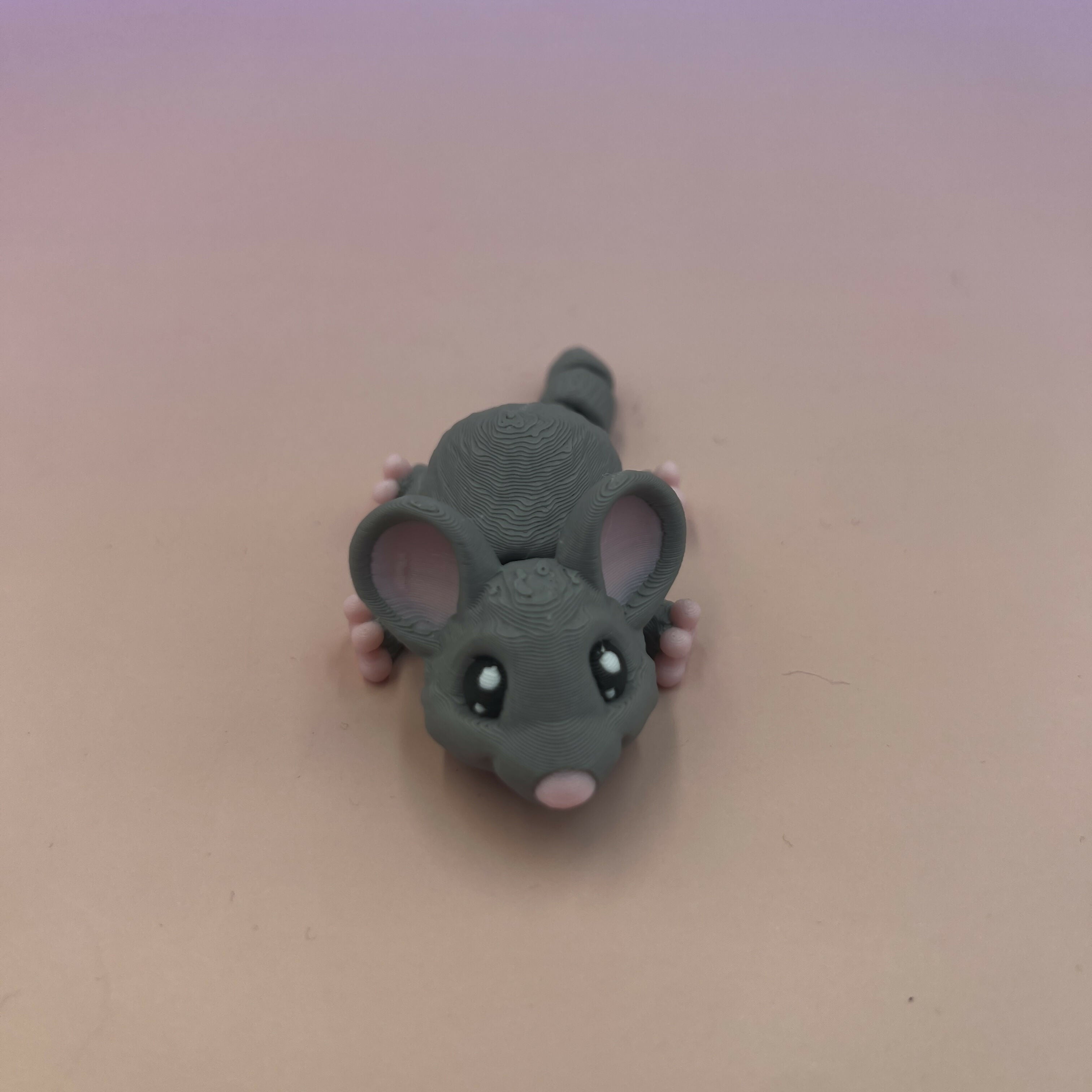 3D Printed SMALL: Articulated Sensory Fidget Animals friends Mice 8cm