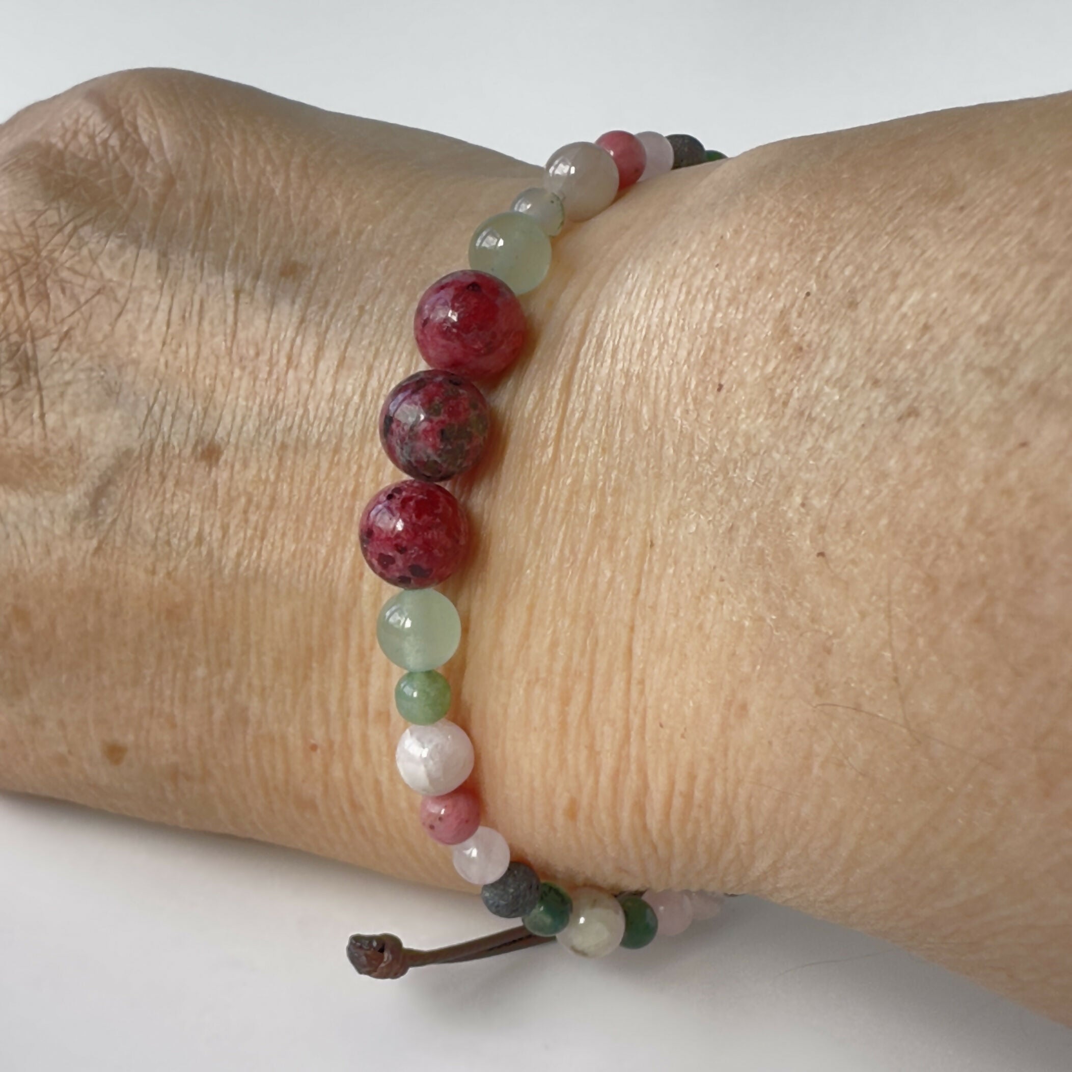 FORGIVING EXTENDED BRACELET | STONE BRACELET FOR CONNECTION