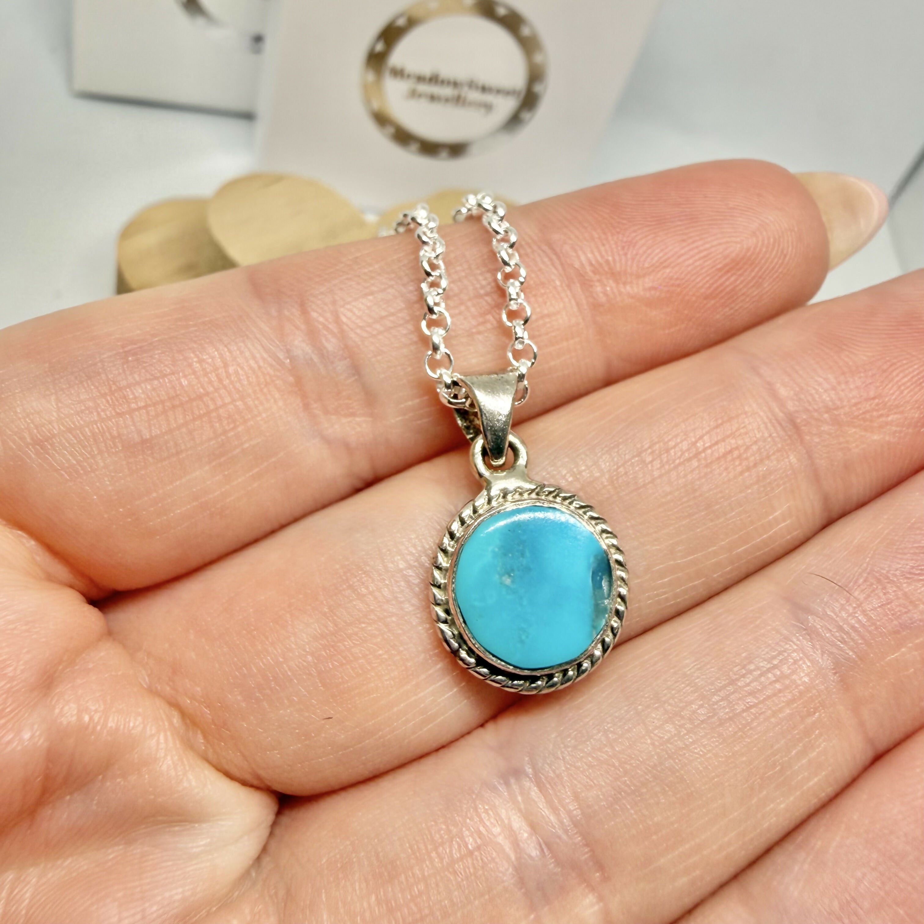 SLEEPING BEAUTY TURQUOISE NECKLACE